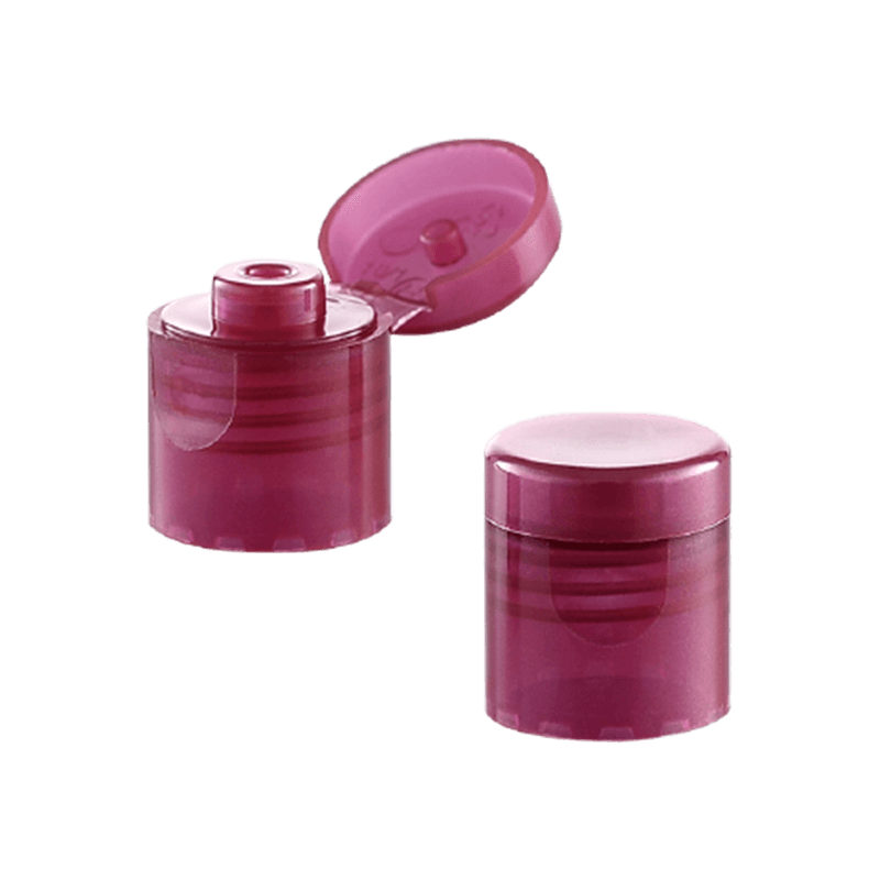 Plastic flip-top dop voor wasmiddel