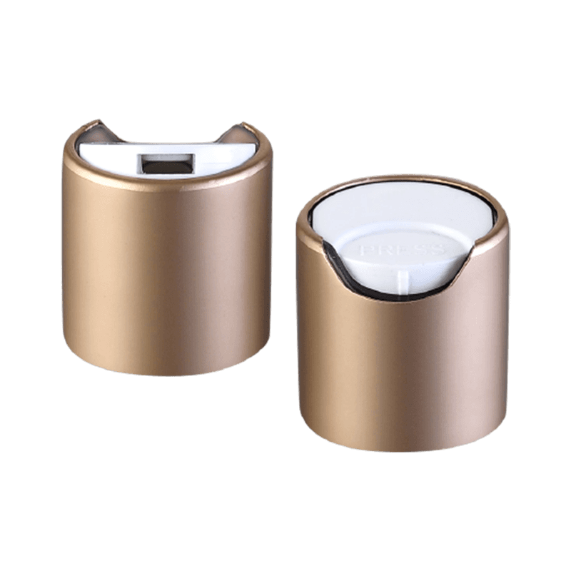 Kunststof roségouden schijfdop