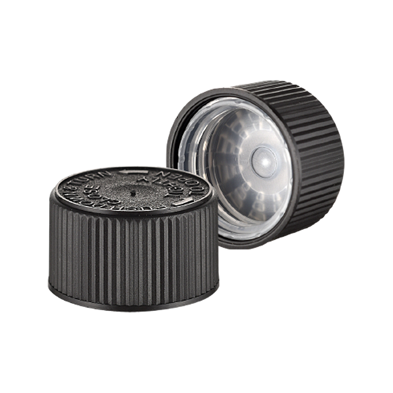 Plastic CRC-dop voor wasmiddel